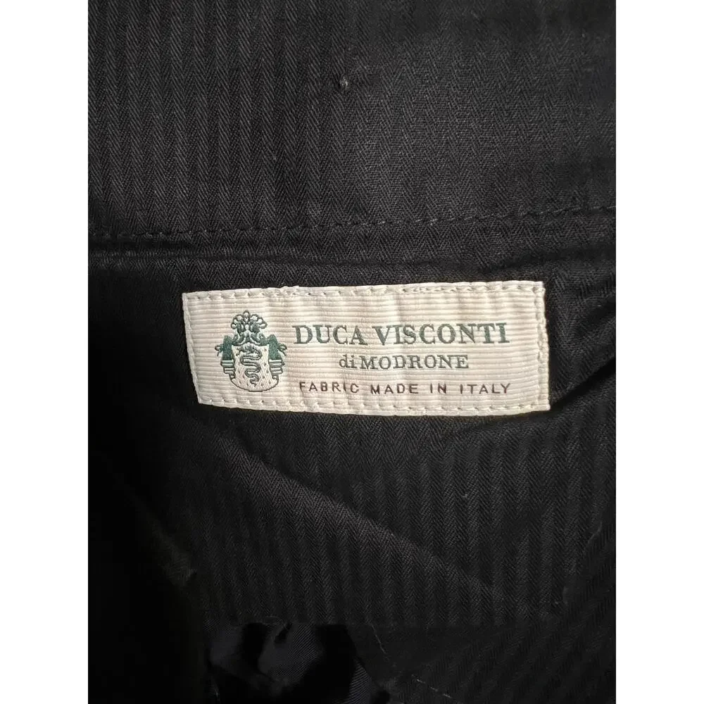 NWOT J. Crew Men's Ludlow Slim-Fit Suit Pant Italian Chino Navy Blue Size 34x30